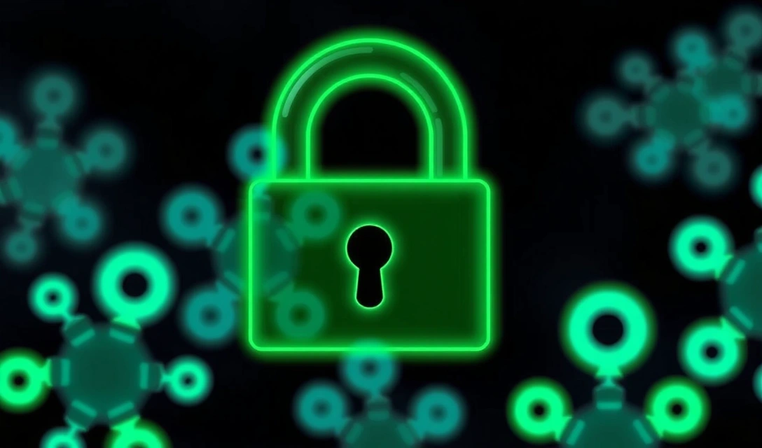 Secure data lock icon representing data security